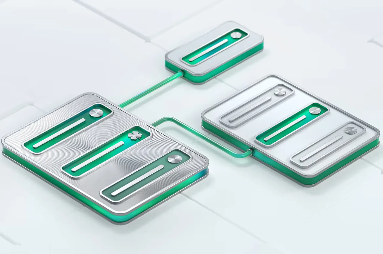 Layered interface panels representing the modular Soft2Bet platform